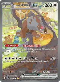 Bloodmoon Ursaluna ex 216/167 – Twilight Masquerade (TWM), Pokémon card (English)