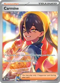 Carmine 217/167 – Twilight Masquerade (TWM), Pokémon card (English)