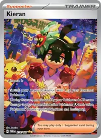 Kieran 218/167 – Twilight Masquerade (TWM), Pokémon card (English)