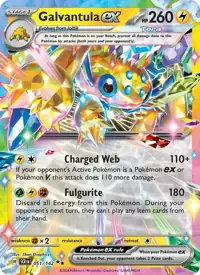 Galvantula ex 051/142 – Stellar Crown (SCR), Pokémon card (English)