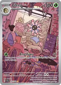 Lileep 145/142 – Stellar Crown (SCR), Pokémon card (English)