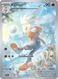Raboot 147/142 – Stellar Crown (SCR), Pokémon card (English)