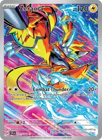 Zeraora 151/142 – Stellar Crown (SCR), Pokémon card (English)