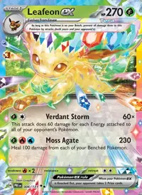 Leafeon ex 006/131 – Prismatic Evolutions (PRE), Pokémon card (English)