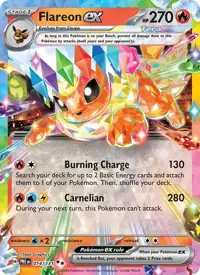 Flareon ex 014/131 – Prismatic Evolutions (PRE), Pokémon card (English)