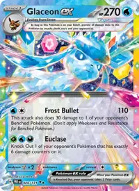 Glaceon ex 026/131 – Prismatic Evolutions (PRE), Pokémon card (English)