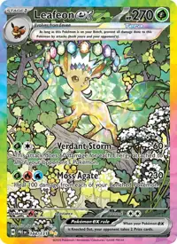 Leafeon ex 144/131 – Prismatic Evolutions (PRE), Pokémon card (English)