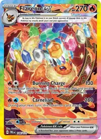 Flareon ex 146/131 – Prismatic Evolutions (PRE), Pokémon card (English)