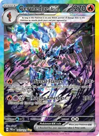 Ceruledge ex 147/131 – Prismatic Evolutions (PRE), Pokémon card (English)