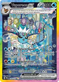 Vaporeon ex 149/131 – Prismatic Evolutions (PRE), Pokémon card (English)