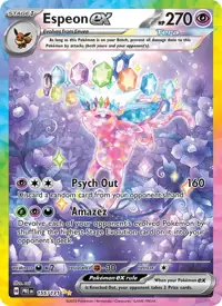 Espeon ex 155/131 – Prismatic Evolutions (PRE), Pokémon card (English)