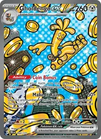 Gholdengo ex 164/131 – Prismatic Evolutions (PRE), Pokémon card (English)