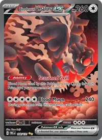 Bloodmoon Ursaluna ex 168/131 – Prismatic Evolutions (PRE), Pokémon card (English)