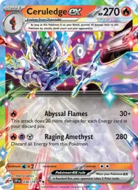 Ceruledge ex 036/191 – Surging Sparks (SSP), Pokémon card (English)