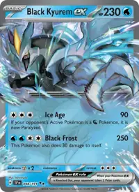 Black Kyurem ex 048/191 – Surging Sparks (SSP), Pokémon card (English)