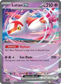 Latias ex 076/191 – Surging Sparks (SSP), Pokémon card (English)