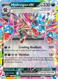 Hydreigon ex 119/191 – Surging Sparks (SSP), Pokémon card (English)