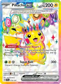 Pikachu ex 219/191 – Surging Sparks (SSP), Pokémon card (English)