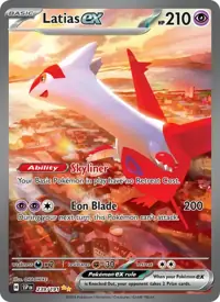 Latias ex 239/191 – Surging Sparks (SSP), Pokémon card (English)