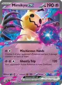 Mimikyu ex 069/159 – Journey Together (JTG), Pokémon card (English)