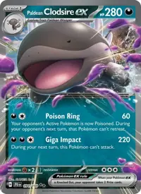 Paldean Clodsire ex 094/159 – Journey Together (JTG), Pokémon card (English)