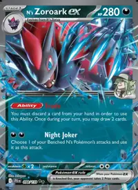 N's Zoroark ex 098/159 – Journey Together (JTG), Pokémon card (English)