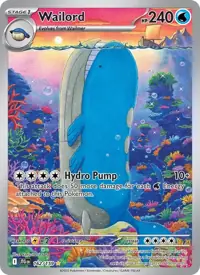 Wailord 162/159 – Journey Together (JTG), Pokémon card (English)