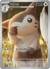 Furret 168/159 – Journey Together (JTG), Pokémon card (English)