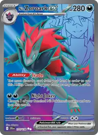N's Zoroark ex 175/159 – Journey Together (JTG), Pokémon card (English)