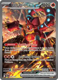 Volcanion ex 182/159 – Journey Together (JTG), Pokémon card (English)