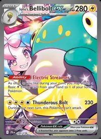 Iono's Bellibolt ex 183/159 – Journey Together (JTG), Pokémon card (English)