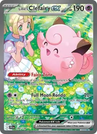 Lillie's Clefairy ex 184/159 – Journey Together (JTG), Pokémon card (English)