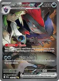 N's Zoroark ex 185/159 – Journey Together (JTG), Pokémon card (English)