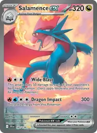 Salamence ex 187/159 – Journey Together (JTG), Pokémon card (English)