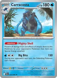 Carracosta 023/086 – Black Bolt (BLK), Pokémon card (English)