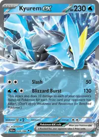 Kyurem ex 028/086 – Black Bolt (BLK), Pokémon card (English)