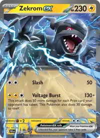 Zekrom ex 034/086 – Black Bolt (BLK), Pokémon card (English)