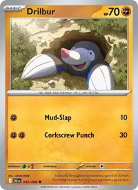 Drilbur 045/086 – Black Bolt (BLK), Pokémon card (English)
