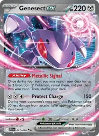 Genesect ex 067/086 – Black Bolt (BLK), Pokémon card (English)