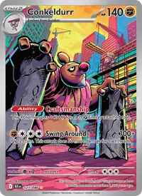 Conkeldurr 127/086 – Black Bolt (BLK), Pokémon card (English)