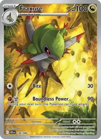 Fraxure 146/086 – Black Bolt (BLK), Pokémon card (English)