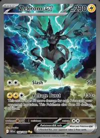 Zekrom ex 166/086 – Black Bolt (BLK), Pokémon card (English)