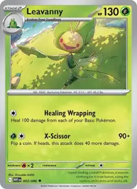 Leavanny 003/086 – White Flare (WHT), Pokémon card (English)