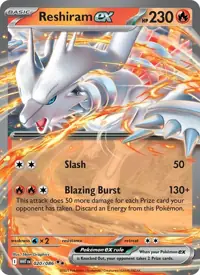 Reshiram ex 020/086 – White Flare (WHT), Pokémon card (English)