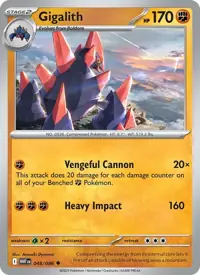 Gigalith 048/086 – White Flare (WHT), Pokémon card (English)