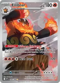 Emboar 098/086 – White Flare (WHT), Pokémon card (English)