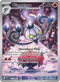 Chandelure 103/086 – White Flare (WHT), Pokémon card (English)