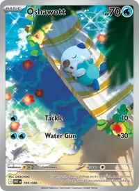 Oshawott 105/086 – White Flare (WHT), Pokémon card (English)