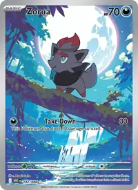 Zorua 142/086 – White Flare (WHT), Pokémon card (English)