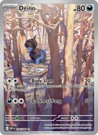Deino 146/086 – White Flare (WHT), Pokémon card (English)